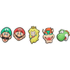 Super Mario™ 5-Pack Jibbitz Shoe Charm for Women|Men|Kids|Jibbitz™ Charms