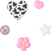 Girly Icon 5 Pack Jibbitz™ charms for Women|Men|Jibbitz™ Charms