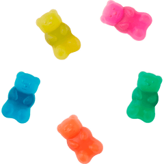 Candy Bear 5 Pack Jibbitz Shoe Charm for Women|Men|Jibbitz™ Charms