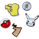 Elevated Pokemon 5 Pack Jibbitz Shoe Charm for Women|Men|Kids|Jibbitz™ Charms