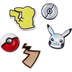 Elevated Pokemon 5 Pack Jibbitz Shoe Charm for Women|Men|Kids|Jibbitz™ Charms
