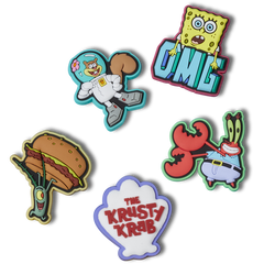 SpongeBob 5 Pack Jibbitz™ charms for Women|Men|Kids|Jibbitz™ Charms