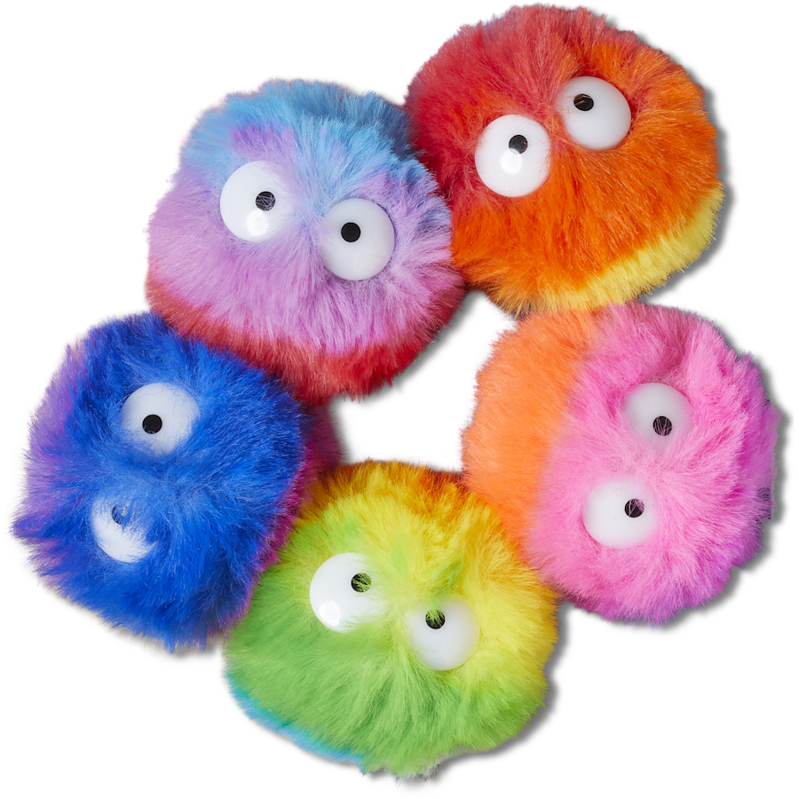 FuzzyPuffCharacters5Pack Jibbitz Shoe Charm for Women|Men|Jibbitz™ Charms