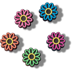 Lights Up Daisy 5 Pack Jibbitz Shoe Charm for Women|Men|Jibbitz™ Charms