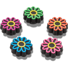 Lights Up Daisy 5 Pack Jibbitz Shoe Charm for Women|Men|Jibbitz™ Charms