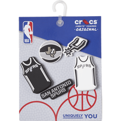 NBA San Antonio Spurs 5 Pack Jibbitz™ charms for Women|Men|Jibbitz™ Charms