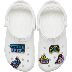 Lights Up Neon Gamer 5 Pack Jibbitz™ charms for Women|Men|Jibbitz™ Charms