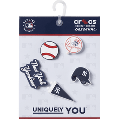 MLB New York Yankees 5 Pack Jibbitz™ charms for Women|Men|Kids|Jibbitz™ Charms