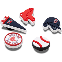 MLB Boston Red Sox 5pck Jibbitz™ charms for Women|Men|Kids|Jibbitz™ Charms