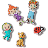 Cocomelon 5 Pack Jibbitz™ charms for Women|Men|Kids|Jibbitz™ Charms