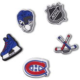 NHL® Montreal Canadiens® 5 Pack Jibbitz™ charms for Women|Men|Jibbitz™ Charms