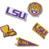 LSU 5 Pack Jibbitz™ charms for Women|Men|Jibbitz™ Charms