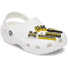 University of Michigan 5 Pack Jibbitz™ charms for Women|Men|Jibbitz™ Charms