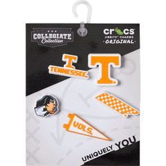 University of Tennessee 5 Pack Jibbitz™ charms for Women|Men|Jibbitz™ Charms