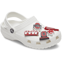 Ohio State University 5 Pack Jibbitz™ charms for Women|Men|Jibbitz™ Charms