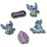 Stitch Tropical 5 Pack Jibbitz™ charms for Women|Men|Kids|Jibbitz™ Charms