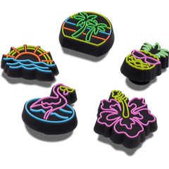 Lights Up Neon 5 Pack Jibbitz™ charms for Women|Men|Jibbitz™ Charms