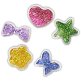 UV Changing Squish 5 Pack Jibbitz™ charms for Women|Men|Jibbitz™ Charms