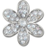 Silver Mnchrm Daisy 1 Jibbitz™ charms for Women|Men|Jibbitz™ Charms