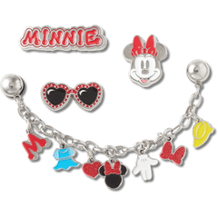Minnie Mouse 5 Pack Jibbitz™ charms for Women|Men|Kids|Jibbitz™ Charms