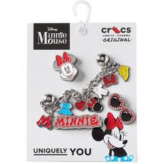 Minnie Mouse 5 Pack Jibbitz™ charms for Women|Men|Kids|Jibbitz™ Charms