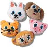 Fuzzy Animal 5 Pack Jibbitz™ charms for Women|Men|Jibbitz™ Charms