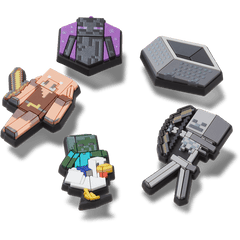 Minecraft 5 Pack Jibbitz™ charms for Women|Men|Kids|Jibbitz™ Charms