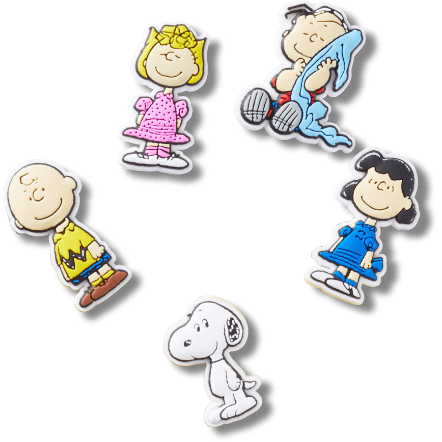 Peanuts II 5 Pack Jibbitz™ charms for Women|Men|Kids|Jibbitz™ Charms