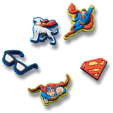 Superman 5 Pck Jibbitz™ charms for Women|Men|Kids|Jibbitz™ Charms