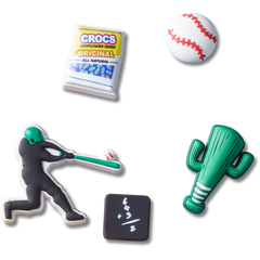 Baseball Team 5 Pack Jibbitz™ charms for Women|Men|Jibbitz™ Charms