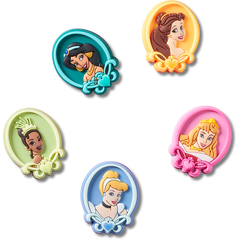 Disney Princess 5 Pack Jibbitz™ charms for Women|Men|Kids|Jibbitz™ Charms