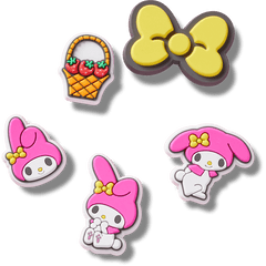 MyMelody 5 Pack Jibbitz™ charms for Women|Men|Kids|Jibbitz™ Charms