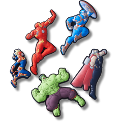 Avengers Heroes 5PCk Jibbitz™ charms for Women|Men|Kids|Jibbitz™ Charms
