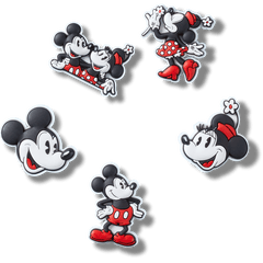 Mickey and Minnie PVC 5 Pack Jibbitz™ charms for Women|Men|Kids|Jibbitz™ Charms