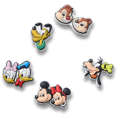 Mickey and Friends PVC 5 Pack Jibbitz™ charms for Women|Men|Kids|Jibbitz™ Charms