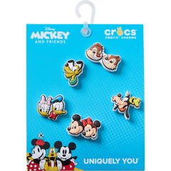 Mickey and Friends PVC 5 Pack Jibbitz™ charms for Women|Men|Kids|Jibbitz™ Charms