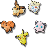 Pokemon Character 5 Pck Jibbitz™ charms for Women|Men|Jibbitz™ Charms
