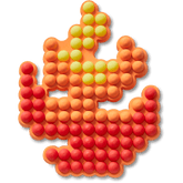 Beaded Flame Jibbitz™ charms for Women|Men|Jibbitz™ Charms