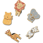 Enamel Safari 5 Pack Jibbitz™ charms for Women|Men|Jibbitz™ Charms