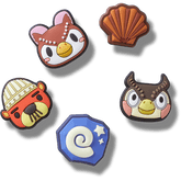 Animal Crossing Collector 5 Pack Jibbitz™ charms for Women|Men|Kids|Jibbitz™ Charms