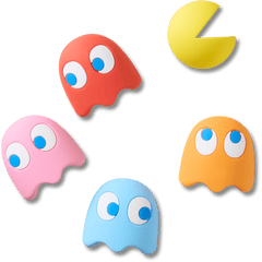 Pacman II 5 Pack Jibbitz™ charms for Women|Men|Kids|Jibbitz™ Charms