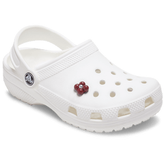Expressive Floral Maroon Jibbitz™ charms for Women|Men|Jibbitz™ Charms