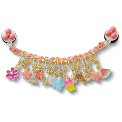 Pink Adjustable Charm Chain Jibbitz™ charms for Women|Men|Kids|Jibbitz™ Charms