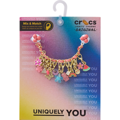 Pink Adjustable Charm Chain Jibbitz™ charms for Women|Men|Kids|Jibbitz™ Charms