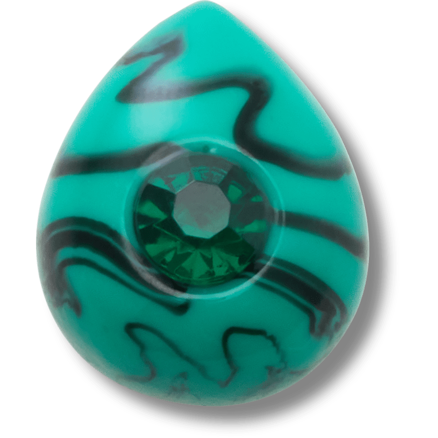 Emerald May Birthstone Collection Jibbitz™ charms for Women|Men|Jibbitz™ Charms