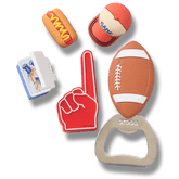 Tailgate 5 Pack Jibbitz™ charms for Women|Men|Jibbitz™ Charms