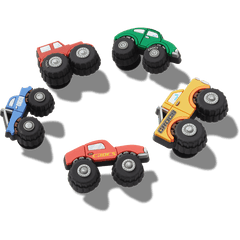 Monster Truck 5 Pack Jibbitz™ charms for Women|Men|Jibbitz™ Charms