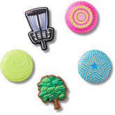 Disc Golf 5 Pack Jibbitz™ charms for Women|Men|Jibbitz™ Charms