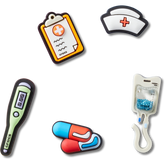 Healthcare 5 Pack Jibbitz™ charms for Women|Men|Jibbitz™ Charms|Crocs at Work™