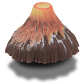 Volcano Eruption Jibbitz™ charms for Women|Men